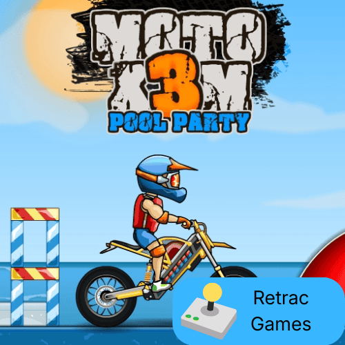 Moto X3M Pool Party logo